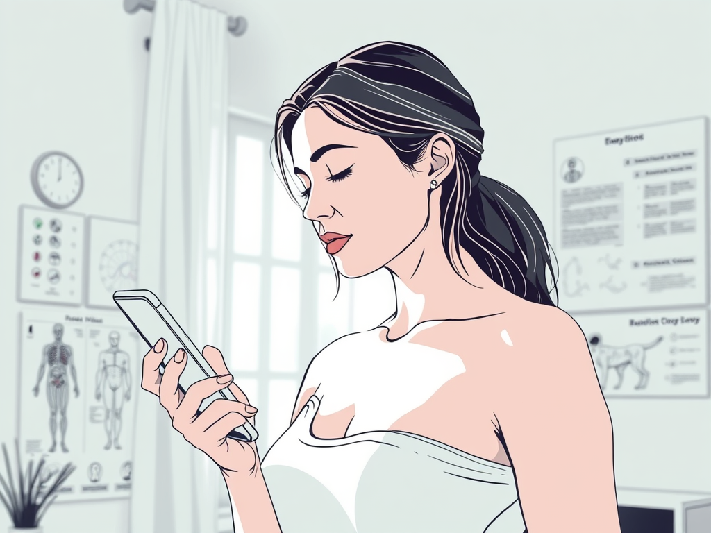 Where is my breast examination?